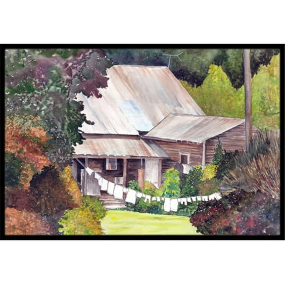 Carolines Treasures  Wash Day Indoor & Outdoor Doormat