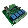 thumbnail image 2 of 2X LAN Ethernet RJ45 TCP / IP WEB Tarjeta de Control Remoto con Relé de 4 Canales Controlador de Red UDP W5500, 2 of 8