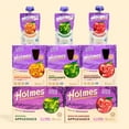 thumbnail image 6 of (2 pack) Holmes Made Foods Organic Applesauce Pouches with Real Chunks, 10 Pack, 3.2 oz, 6 of 10