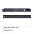 thumbnail image 4 of CyberPower PDU41001G 8-Outlet 1U Rackmount Gigabit Power Distribution Unit, 4 of 9