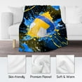 thumbnail image 6 of Volleyball Blanket for Girls - Soft Cozy Sports Throw Blankets for Kids - Volleyball Theme Gifts for Volleyball Players Team - 30x40 Inches Small Blanket for Chair Couch, 6 of 6