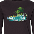 thumbnail image 4 of Inktastic San Juan Puerto Rico Long Sleeve Youth T-Shirt, 4 of 5