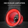 thumbnail image 1 of Altavoz Tambor Bajo Fondo Micrófono Amplificador Voz Percusión rojo Ehuebsd, 1 of 9