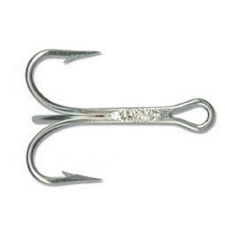 UPC: 0023534073548 | Mustad 3561D-DT-1-25 Classic Treble Hook Size 1 3X Strong Ringed Eye