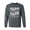 Dark Heather, variant on Please Please Please Adult Long Sleeve T-shirt