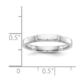 thumbnail image 7 of 14K White Gold Ring Band Wedding Only , Size 7, 7 of 7