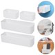thumbnail image 5 of 4 cajas de almacenamiento sin perforaciones para mandos de TV y soportes de pared para teléfono móvil., 5 of 6