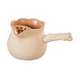 thumbnail image 2 of Tetera de cerámica para hervir agua caliente, duradera con mango antiescaldaduras, Infusor de té para amantes del té, regalo para Picnic en el hogar , 650ml Macarena Tetera, 2 of 8