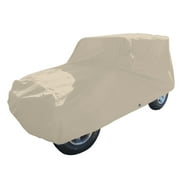 Covered Living - 1976-2006 Jeep/Jeep Wrangler Cover - Taupe - 156"L x 60"W x 60"H