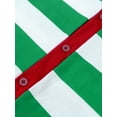 thumbnail image 3 of Matching Family Christmas Pajamas Sets Onesie Striped Print Long Sleeve Sleepwear, 3 of 7