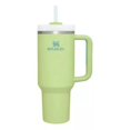 thumbnail image 1 of Vaso Stanley Quencher H2.0 Tumbler 40 Oz - Fruit Green, 1 of 3