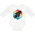 thumbnail image 3 of Inktastic Rocket Ship Retro Space Boys or Girls Long Sleeve Baby Bodysuit, 3 of 5