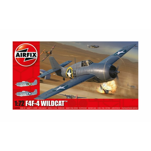 Airfix A02070A F4F-4 Wildcat 1:72 Scale Model kit