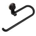 thumbnail image 1 of BESTYASH Toilet Paper Holder Adhesivo Negro Con Moderno Para Sin Necesidad De Taladro, 1 of 8