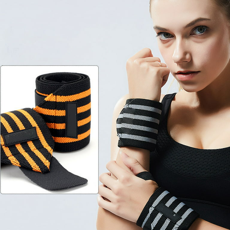 Wrist Brace Adjustable Wrist Support Wrist Straps for Fitness  Weightlifting, Tendonitis, Carpal Tunnel Arthritis, Wrist Wraps Wrist Pain  Relief Highly Elastic,Orange，G201374 