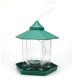 thumbnail image 2 of Comedero para pájaros colgante transparente Colgante del comedero del pájaro , decoración para exterior, forma hexagonal, 2 of 7