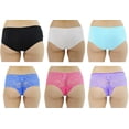 thumbnail image 2 of Just Intimates Boylegs / Panties for Women (Pack of 6) (Small), 2 of 3
