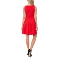 thumbnail image 2 of White Mark Women's Fit and Flare Mini Dress, 2 of 2