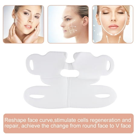 Anauto V Face Mask, Lift Peel-off Mask,Lifting Facial Mask V Shape Face Slim Chin Check Neck Lift Firming Whitening Pulling
