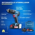 thumbnail image 2 of Rotomartillo Atornillador a Batería Dc + Set 200 Pzas Bosch, 2 of 12