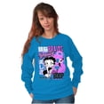 thumbnail image 5 of Kanji Betty Boop Beauty and Brains Women Crewneck Sweatshirt Brisco Brands 5X, 5 of 6