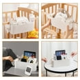 thumbnail image 3 of Organizador de cama colgante, mesita de noche resistente, cesta de almacenamiento colgante para cama de dormitorio, estante para cama, bolsa de almacenamiento, 3 of 6