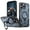 Blue, variant on For Apple iPhone 16e /iPhone SE4 Phone Case Ring Holder Military-Grade Shockproof, Magnetic Kickstand, Large Twisting Compatible with MagSafe Cover Red
