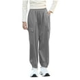 thumbnail image 4 of Juslio Boys Pants Solid Casual Summer Work Sports Mid Size Leg Tied Gray, 4 of 4