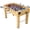 Brown 58, variant on 54-Inch Foosball Table for Family Game Room with Light Cherry Finish, MDF and Steel Construction, Analog Scoring and Accessories Brown