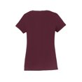 thumbnail image 6 of Port Company Ladies Fan Favorite Neck Tee-S (Athletic Maroon), 6 of 6