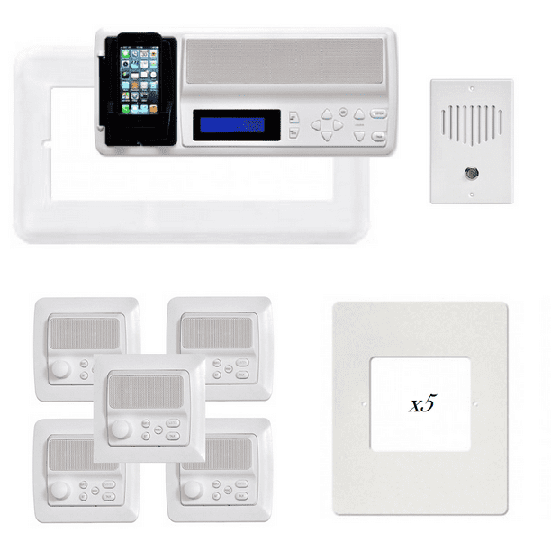 Amazon.com : 6 Pack Wireless Intercom System for Business - Room to Room  Intercom Wireless for Home Office with Radio Sound + 10 Channel + 3 Digital  Code : Electronics