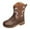 Brown, variant on Little Girl Cowboy Boots Unisex-Child Mid Calf Toddler Cowgirl Boot Western Riding Shoes (Toddler/Little Kid/Big Kid),8.5