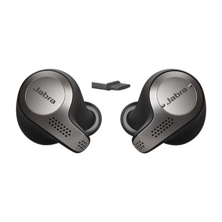 Jabra Evolve 65t MS Stereo Wireless Earbuds w/ Noise Canceling Microphone