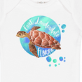thumbnail image 4 of Inktastic Fort Lauderdale, Florida Swimming Sea Turtle with Bubbles Boys or Girls Baby Bodysuit, 4 of 5