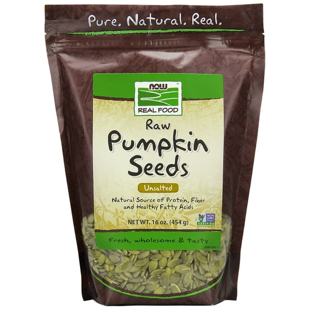 Now Foods Raw Pumpkin Seeds, 16.0 Oz