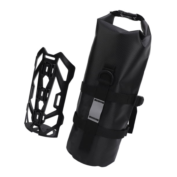 Bolsa de Inserto Frontal de Bicicleta, Liberacióna Rápida de Bicícleta Multipósito Bolsa de tubo delantera 5l Gran Capacidad para bicicleta de Montaña