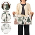 thumbnail image 6 of Christmas Trees Storage Bins with Handles Foldable Storage Baskets for Shelves Organizer Cloth Baskets, 6 of 8