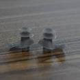 thumbnail image 4 of Advancent 1 par de tapones para los oídos de silicona suave para nadar, aislamiento acústico, protección para los oídos, tapones para los Deportes acuáticos negro 2.2 cm, 4 of 4