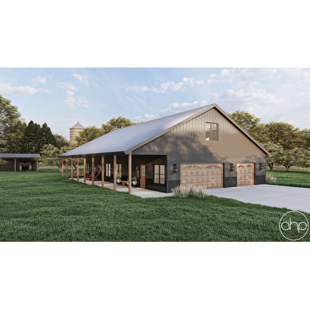 Advanced House Plans: Builder Ready Blueprints | Westminster 29674 | Post Frame Home Plan