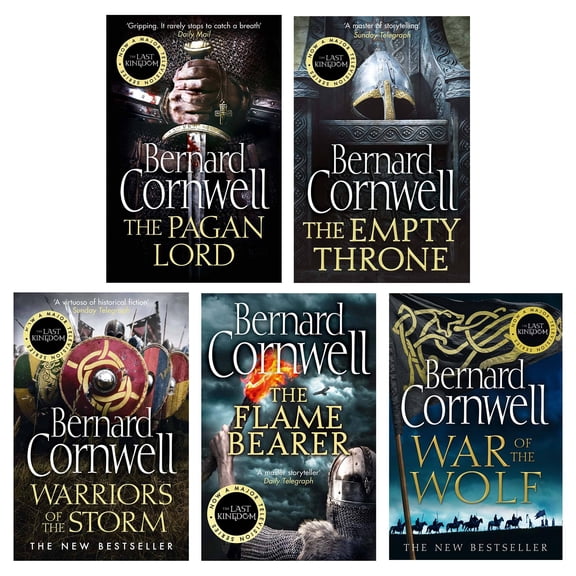 The Last Kingdom by Bernard Cornwell: Books 7-11 5 Books Set - Fiction - Paperback