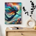 thumbnail image 4 of Shangniulu Mermaid Wall Ocean Coastal Wall Art The Underwater World Canvas Mermaid Pictures Coral Wall Decor Canvas Prints Painting Framed Artwork for Living Room Bedroom Bathroom Kitchen, 4 of 5