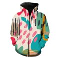 thumbnail image 1 of Sudadera con capucha y cremallera para hombre, diseño de festival de cerveza de dibujos animados, con estampado 3D, divertida, informal, de gran tamaño, estilo Harajuku, para adolescentes, 1 of 6