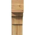 thumbnail image 2 of Ekena Millwork 6"W x 18"D x 18"H Westlake Block Rough Sawn Bracket, Western Red Cedar, 2 of 25