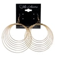 thumbnail image 2 of Gold-Tone Metal Dangle-Earrings #LQE2243, 2 of 2