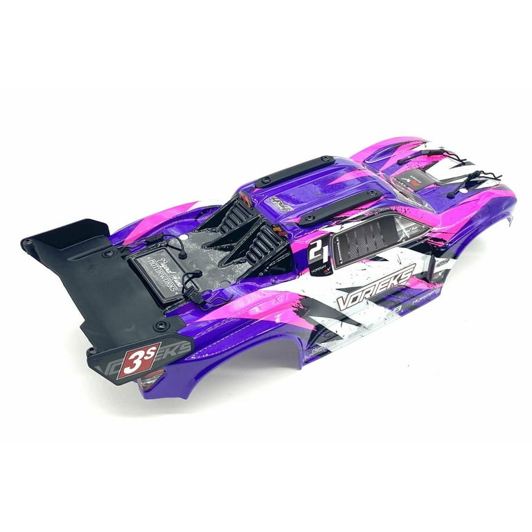 ARRMA VORTEKS 4X4 BLX Painted Decal Trimmed Body(Purple) - ARA402327 ARRMA VORTEKS 4X4 BLX Painted Decal Trimmed Body(Purple) - ARA402327