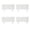 White, variant on 4Pcs Garden Retaining Fence Stone Look Border Panels Garden Edging Border for Yard Patio Pathway