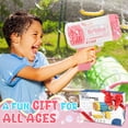 thumbnail image 6 of Jaawind 2 Pack Bubble Machine for Kids, Bubble Blaster 40 Holes, Electric Bubble Blower Maker Toys for Boys Girls Toddlers 3 4 5 6 7 8Years Old, Gift for Indoor Outdoor Wedding Birthday Pink&Blue, 6 of 7
