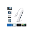 thumbnail image 2 of "Hub Usb 3.0 Adaptador Convertidor Ultradelgado Con 4 Puertos blanco ", 2 of 3