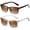 Dark Tea+Gradient Brown/Gradient Tea+Light Tea, variant on AOMASTE Polarized Sunglasses for Women Men Classic Trendy Sun Glasses with UV400 Protection for Driving
