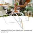 thumbnail image 3 of Foldable Iron Wire Frame Trash Rack,Prevents Rusting Portable,Waste Sorting Bin for Outdoors Camping,Shelf for Camping BBQ Picnic Kitchen Leaves ,with 2 Garbage Bag, 3 of 8
